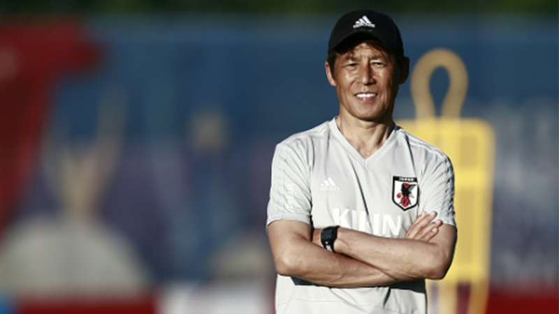 Japans Trainer Akira Nishino (SID/Benjamin Cremel)